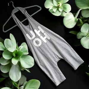 Toddler Unisex Grey Jumper / Romper Size 5-6 Y